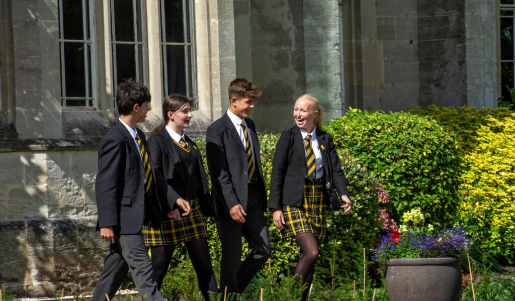 Queen's College pupils