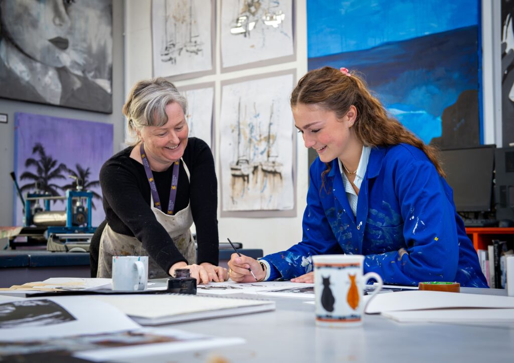 Queen's College Sixth Form Art
