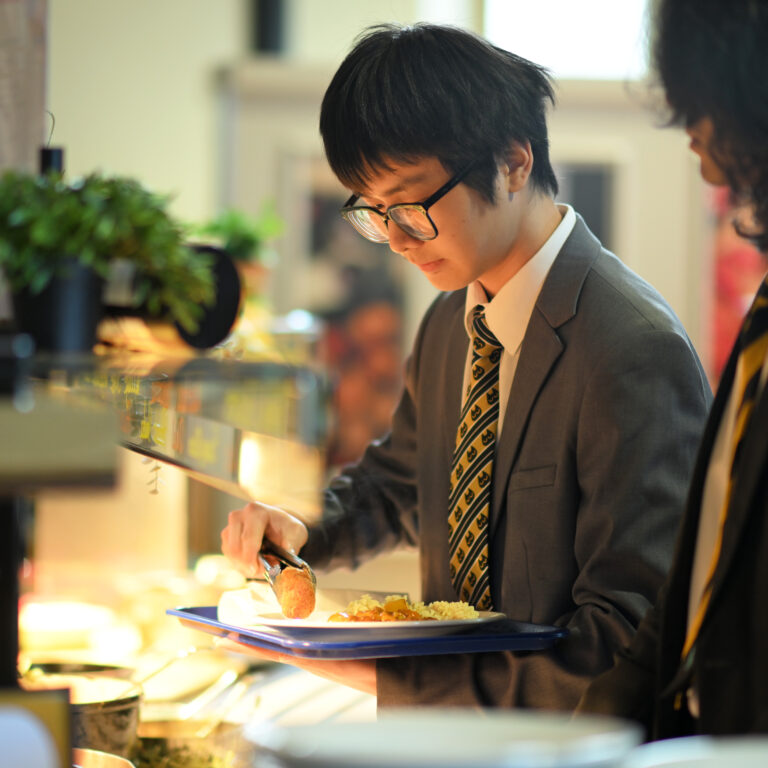 Queen's College school lunches