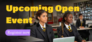 Upcoming open event, register now