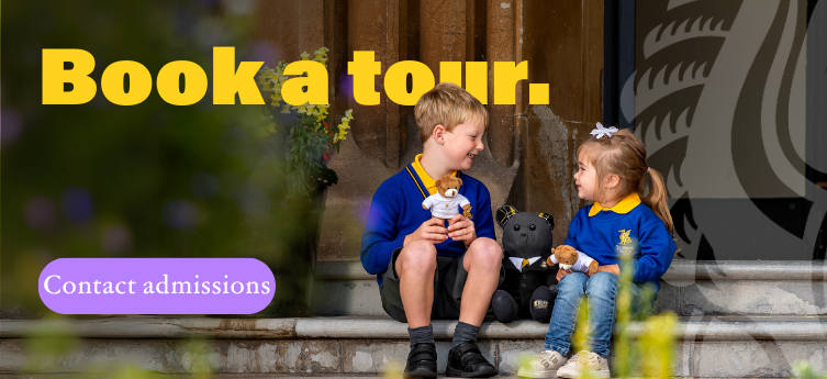 Book a tour, contact admissions