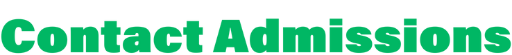 Contact Admissions