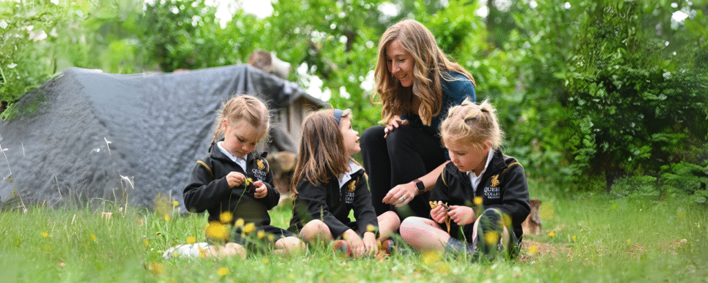 Queen's College Pre-Prep pupils