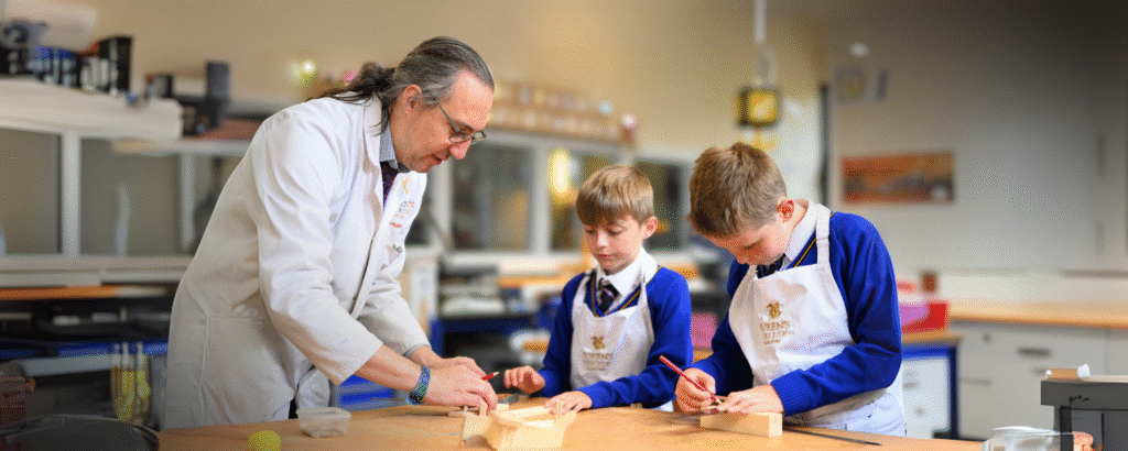 Queen's College Prep DT Lesson