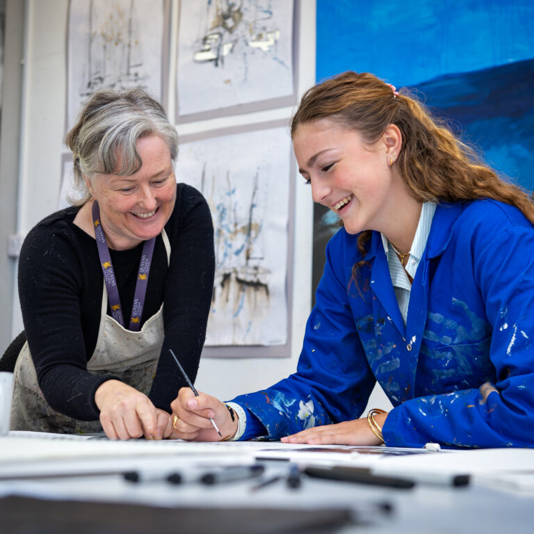 Queen's College Taunton art