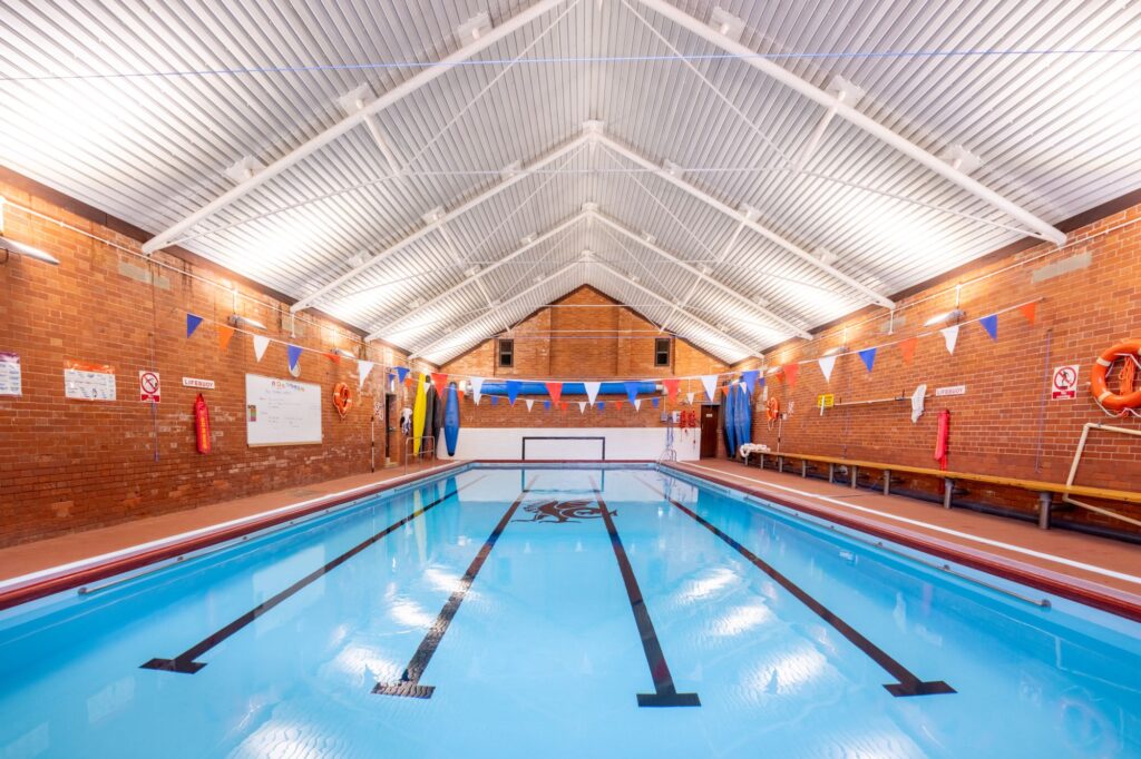 Queen's College Taunton's Indoor Heated Swimming Pool Facility